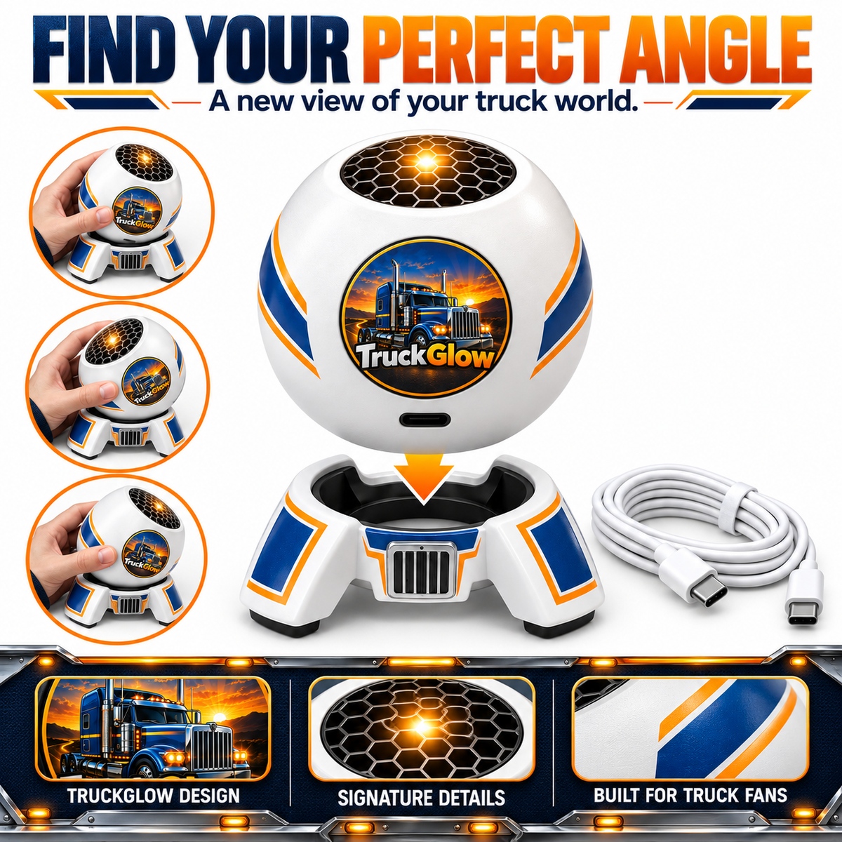 TruckGlow™ Truck Room Projector