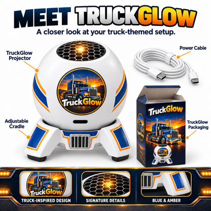 TruckGlow™ Truck Room Projector